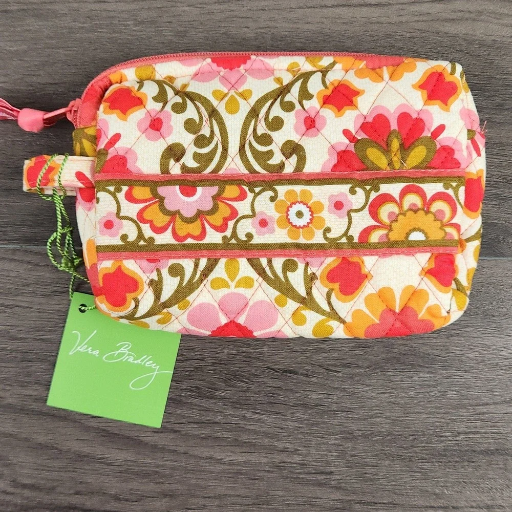 NWT Vera Bradley 3pc Travel Set Floral Nightingale Folkloric Flower Shower